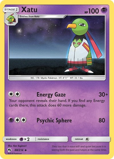 Xatu - 88/214 (Uncommon) [LOT-88-U]