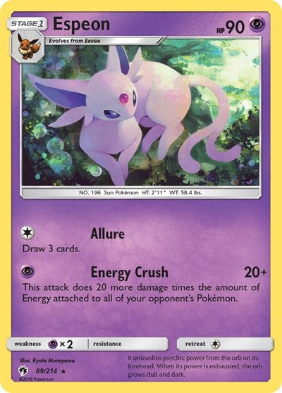 Espeon - 89/214 (Rare) [LOT-89-R]