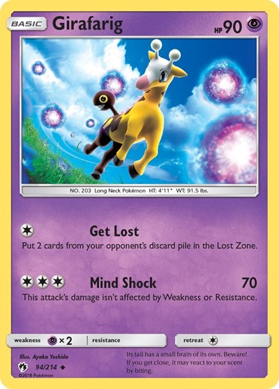 Girafarig - 94/214 (Uncommon) [LOT-94-U]
