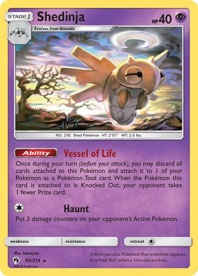 Shedinja - 95/214 (Rare) [LOT-95-R]