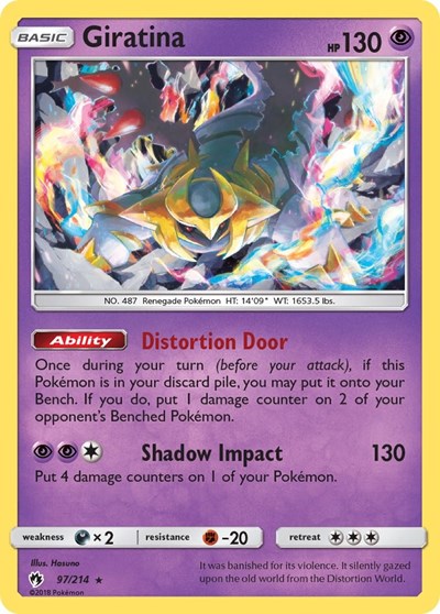 Giratina - 97/214 (Holo Rare) [LOT-97-HR]