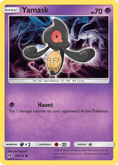 Yamask - 99/214 (Common) [LOT-99-C]