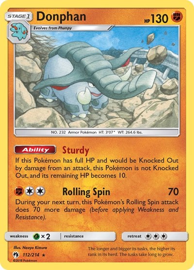 Donphan - 112/214 (Rare) [LOT-112-R]