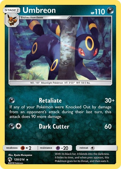 Umbreon - 120/214 (Rare) [LOT-120-R]