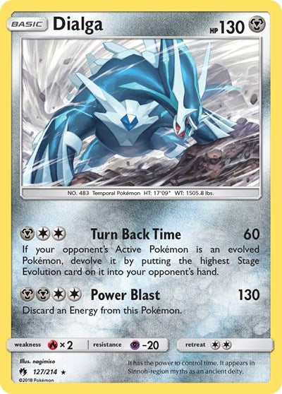 Dialga - 127/214 (Holo Rare) [LOT-127-HR]