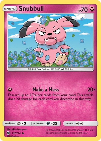 Snubbull - 137/214 (Common) [LOT-137-C]
