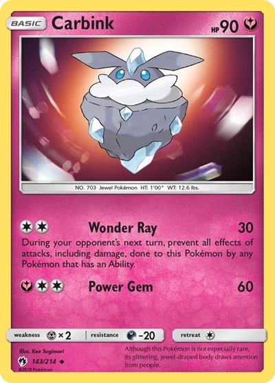 Carbink - 143/214 (Uncommon) [LOT-143-U]