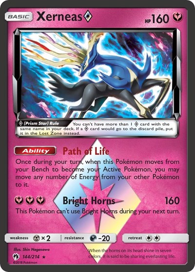 Xerneas Prism Star - 144/214 (Prism Rare) [LOT-144-PR]