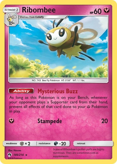 Ribombee - 146/214 (Rare) [LOT-146-R]