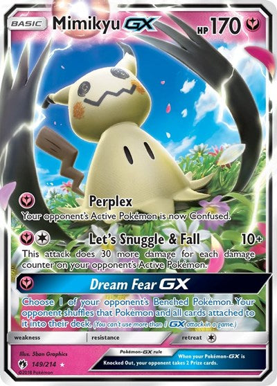 Mimikyu GX - 149/214 (Ultra Rare) [LOT-149-UR]