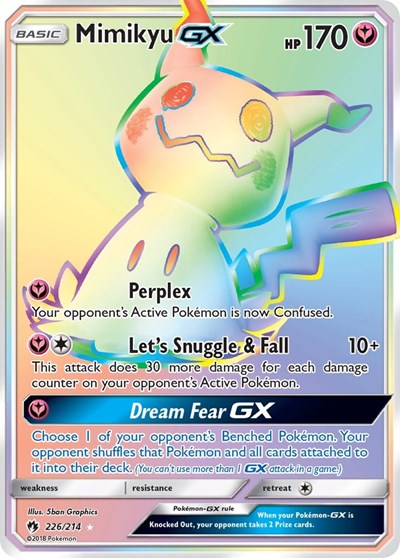 Mimikyu GX - 226/214 (Secret Rare) [LOT-226-SR]