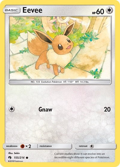 Eevee - 155/214 (Common) [LOT-155-C]
