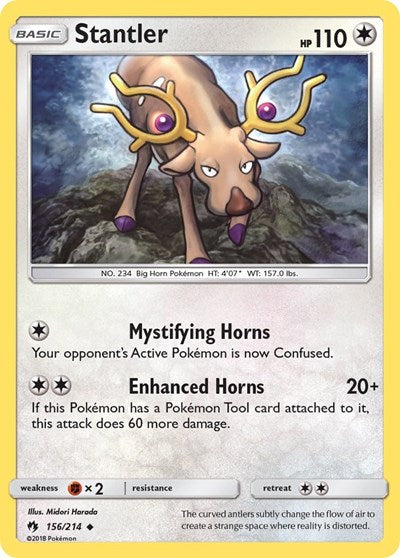 Stantler - 156/214 (Uncommon) [LOT-156-U]