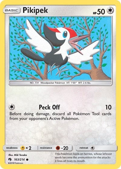 Pikipek - 163/214 (Common) [LOT-163-C]