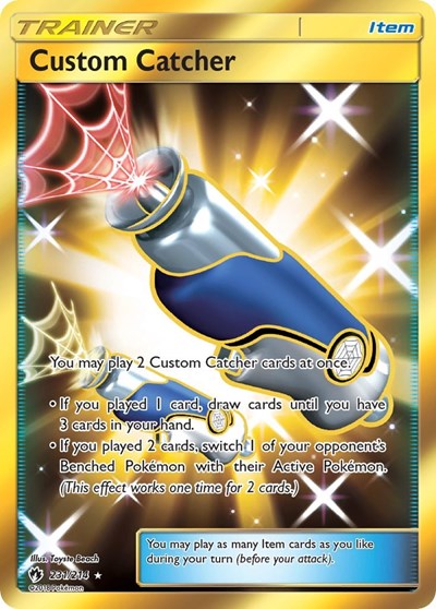 Custom Catcher - 231/214 (Secret Rare) [LOT-231-SR]