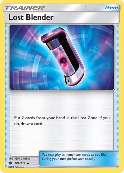 Lost Blender - 181/214 (Uncommon) [LOT-181-U]