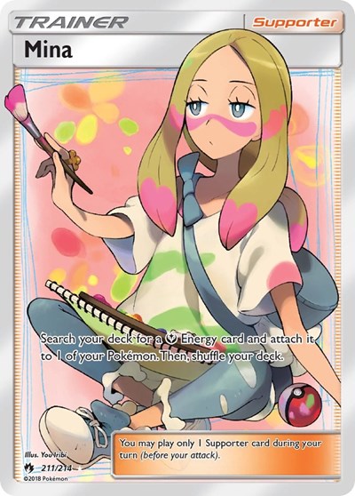 Mina - 211/214 (Ultra Rare) [LOT-211-UR]