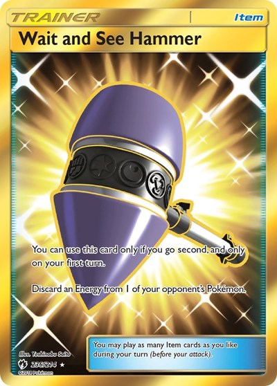 Wait and See Hammer - 236/214 (Secret Rare) [LOT-236-SR]
