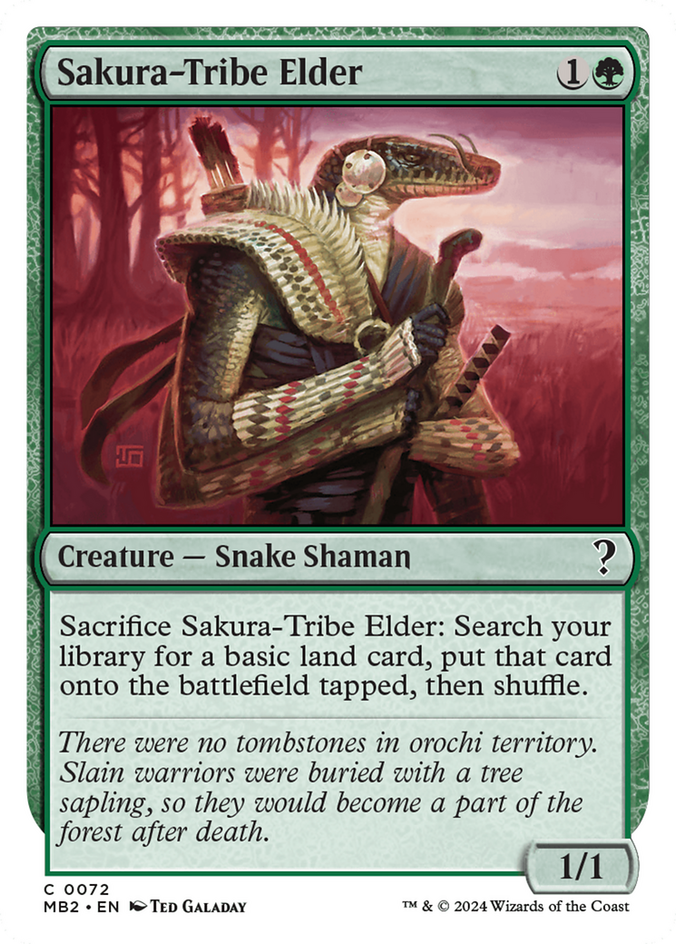 Sakura-Tribe Elder [MB2-72]