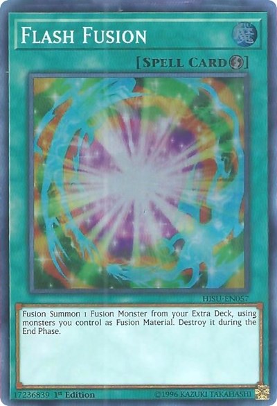 Flash Fusion (Super Rare) [HISU-EN057-SuR]