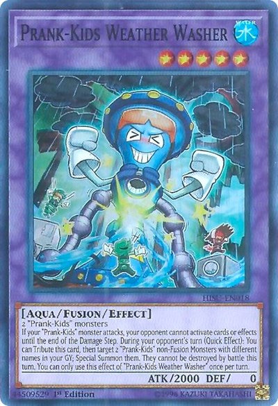 Prank-Kids Weather Washer (Super Rare) [HISU-EN018-SuR]