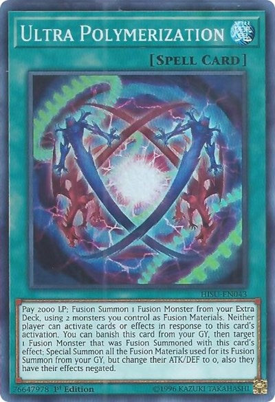 Ultra Polymerization (Super Rare) [HISU-EN043-SuR]
