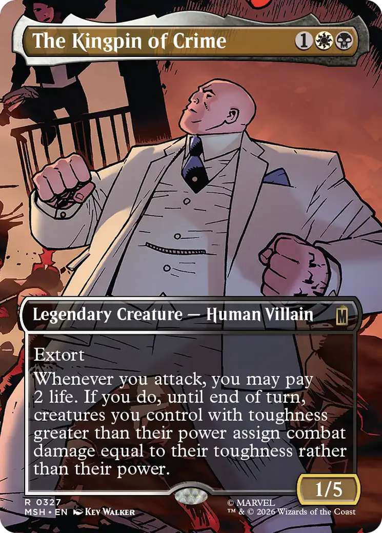The Kingpin of Crime - Borderless [MSH-327]