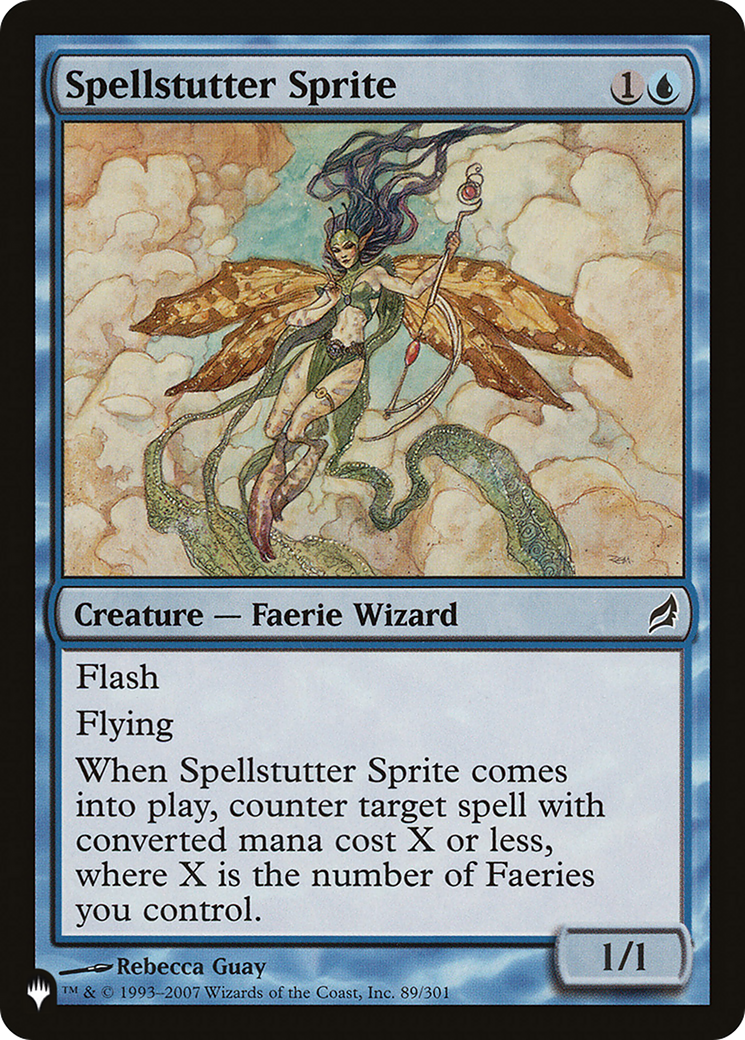 Spellstutter Sprite [PLST-LRW-89]