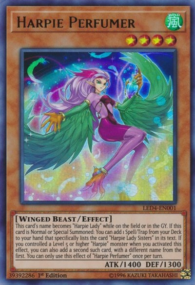 Harpie Perfumer (Ultra Rare) [LED4-EN001-UR]