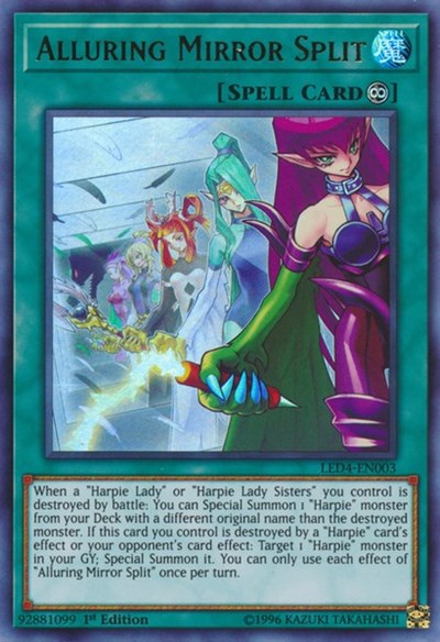 Alluring Mirror Split (Ultra Rare) [LED4-EN003-UR]