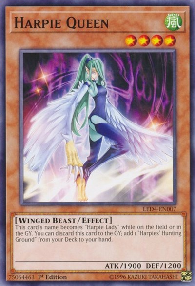 Harpie Queen (Common) [LED4-EN007-C]