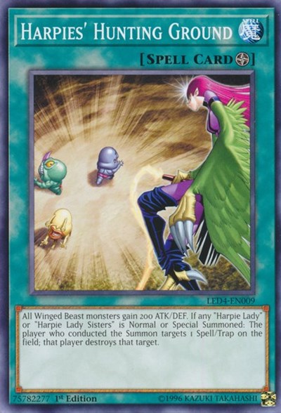 Harpies' Hunting Ground (Common) [LED4-EN009-C]