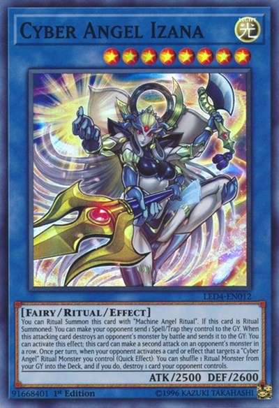 Cyber Angel Izana (Super Rare) [LED4-EN012-SuR]