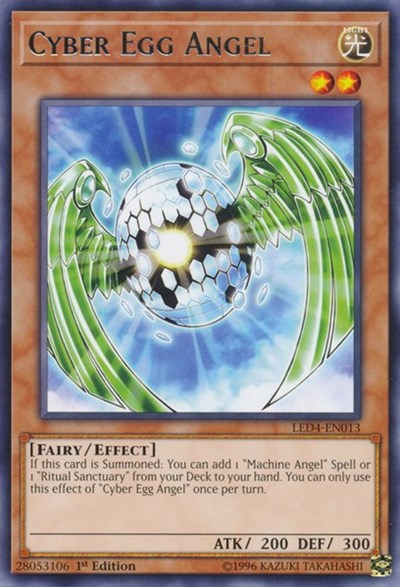 Cyber Egg Angel (Rare) [LED4-EN013-R]