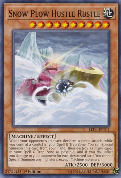 Snow Plow Hustle Rustle (Common) [LED4-EN041-C]