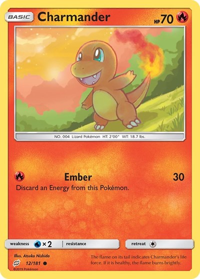 Charmander - 12/181 (Common) [TEU-12-C]