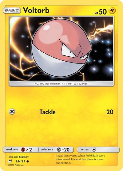 Voltorb - 38/181 (Common) [TEU-38-C]