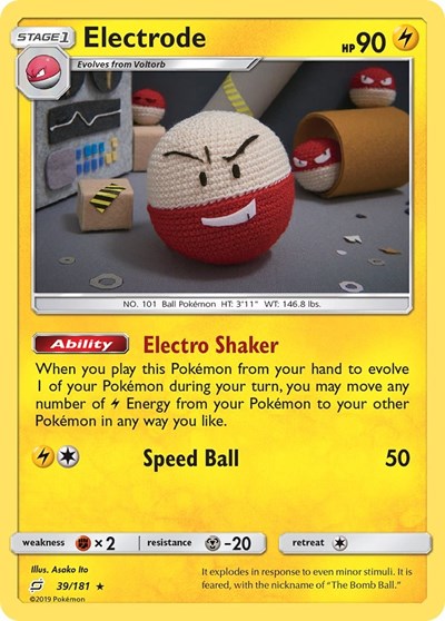 Electrode - 39/181 (Holo Rare) [TEU-39-HR]