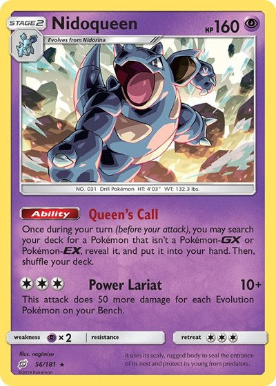 Nidoqueen - 56/181 (Rare) [TEU-56-R]
