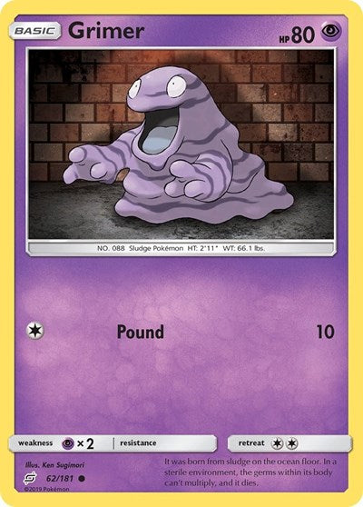 Grimer - 62/181 (Common) [TEU-62-C]