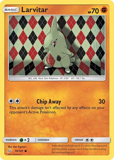 Larvitar - 79/181 (Common) [TEU-79-C]