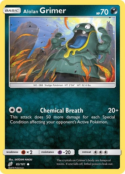 Alolan Grimer - 83/181 (Common) [TEU-83-C]