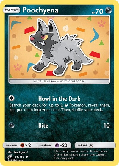 Poochyena - 86/181 (Common) [TEU-86-C]