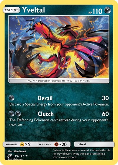 Yveltal - 95/181 (Holo Rare) [TEU-95-HR]