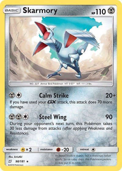 Skarmory - 98/181 (Rare) [TEU-98-R]
