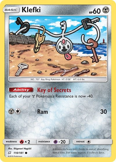Klefki - 110/181 (Common) [TEU-110-C]