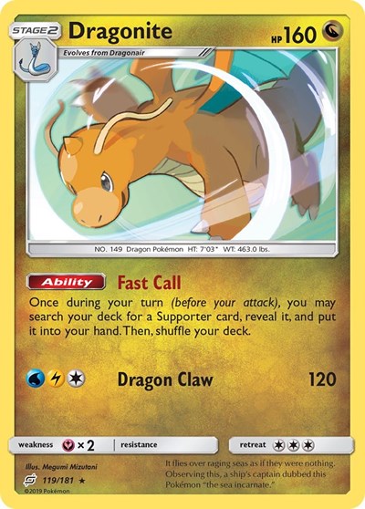 Dragonite - 119/181 (Holo Rare) [TEU-119-HR]