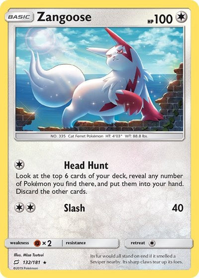 Zangoose - 132/181 (Holo Rare) [TEU-132-HR]