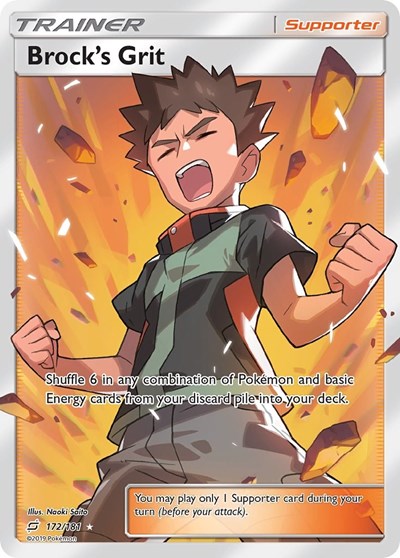 Brock's Grit - 172/181 (Ultra Rare) [TEU-172-UR]