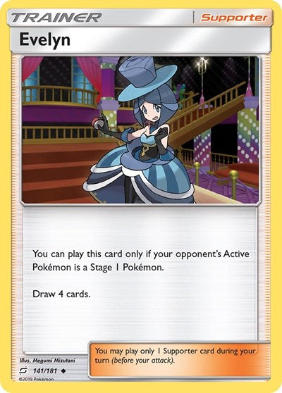 Evelyn - 141/181 (Uncommon) [TEU-141-U]